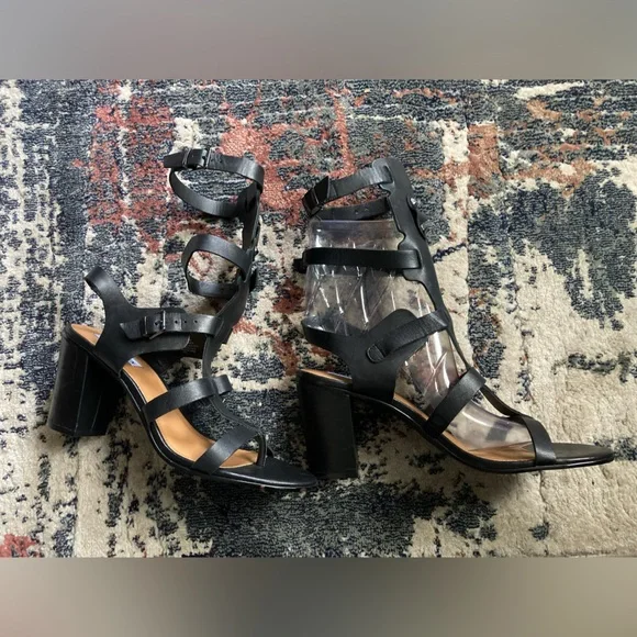 Steve Madden Homegirl Gladiator Heels NWOB - Picture 3 of 5